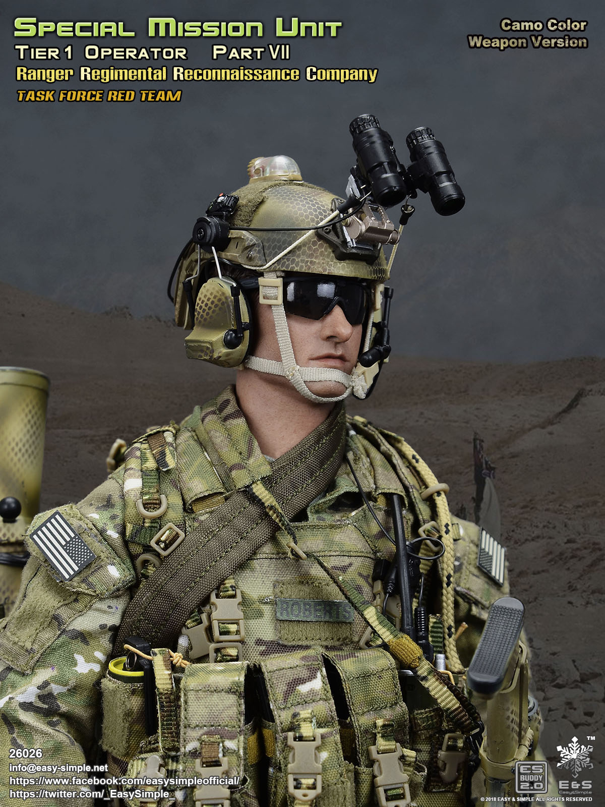 Easy&Simple 26026 SMU Tier1 Part VII Ranger Regimental Reconnaissance Company Easy&Simple 26026 SMU Tier1 Part VII Ranger Regimental Reconnaissance Company