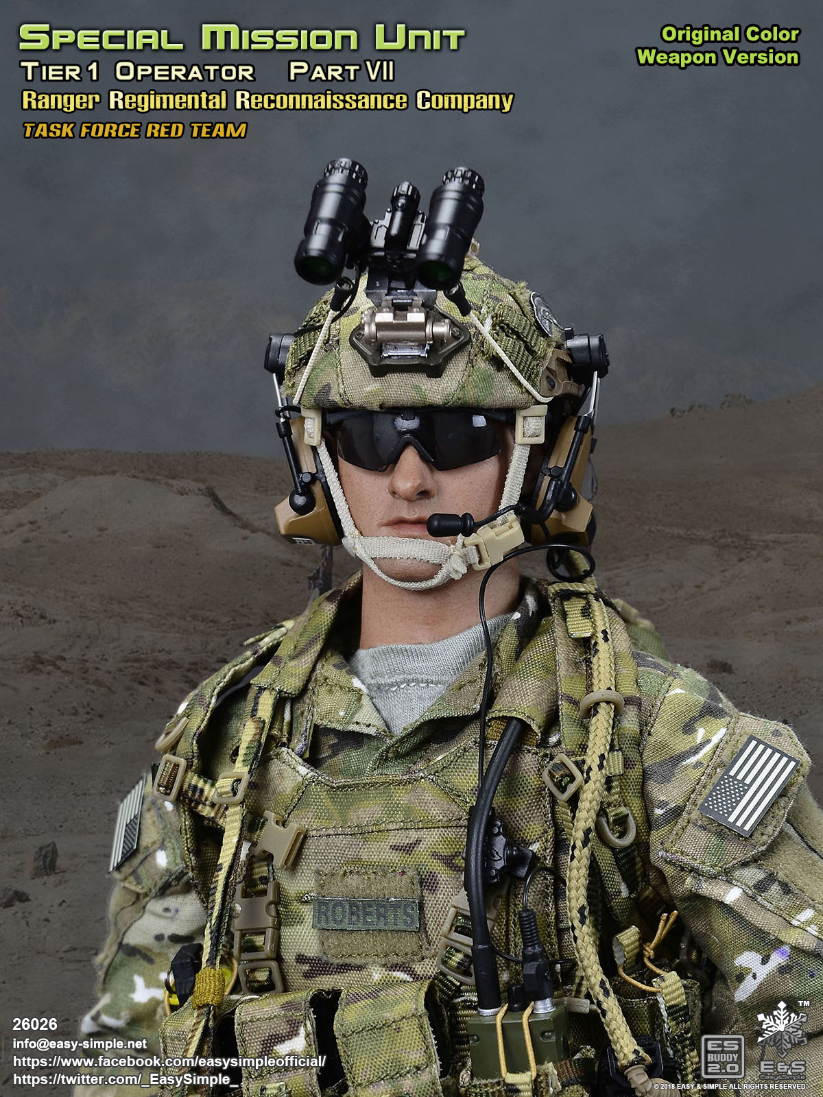 Easy&Simple 26026 SMU Tier1 Part VII Ranger Regimental Reconnaissance Company Easy&Simple 26026 SMU Tier1 Part VII Ranger Regimental Reconnaissance Company