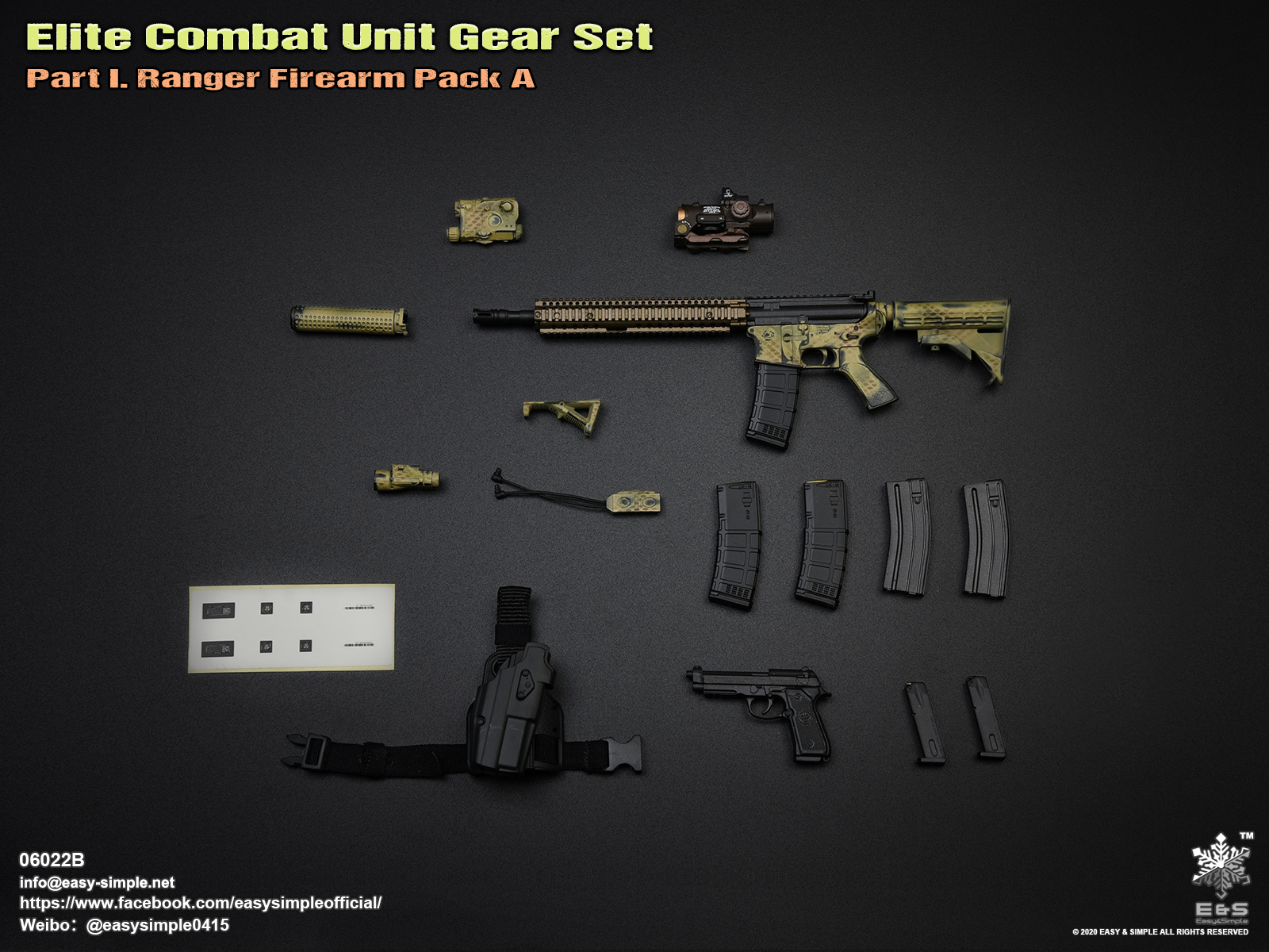 Easy&Simple 06022 Elite Combat Unit Gear Set