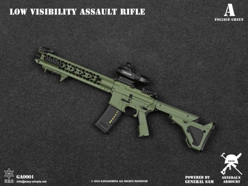 General's Armoury GA0001 Low Visibility Assault Rifle