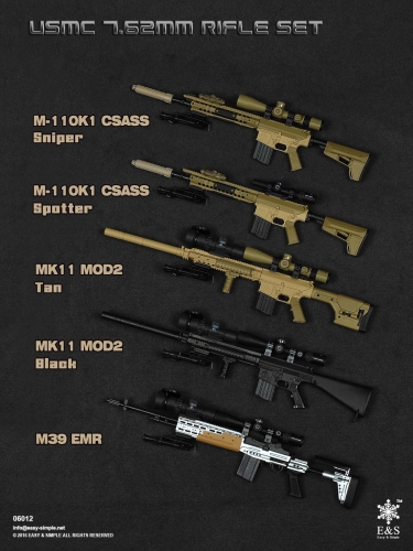 Easy&Simple 06012 USMC 7.62mm Rifle Set