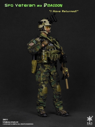 Easy&Simple 26011 Army SFG Veteran Aka Dragoon